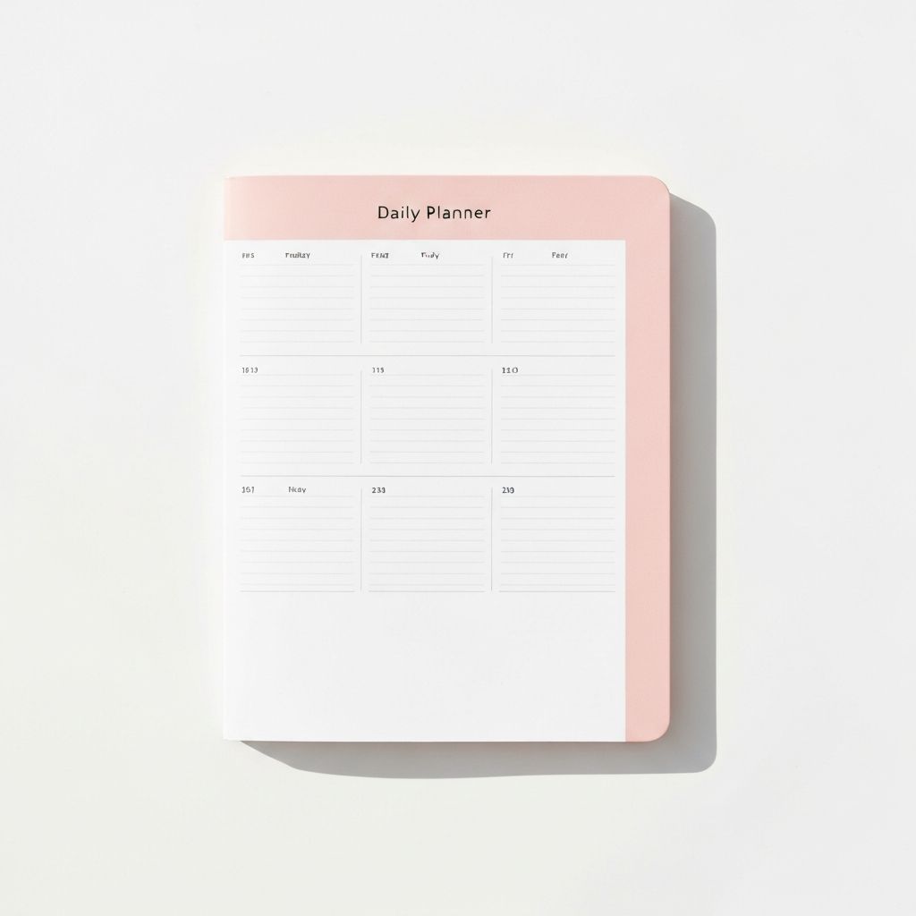 미니멀 데일리 플래너